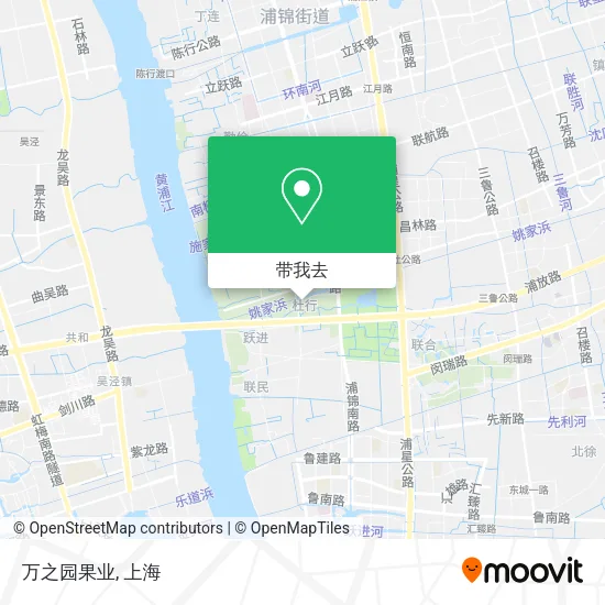 万之园果业地图