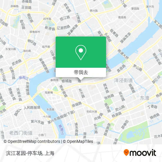 滨江茗园-停车场地图