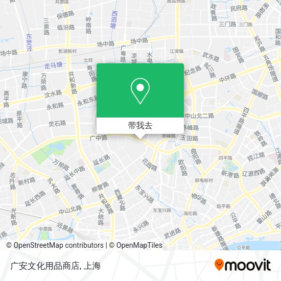 广安文化用品商店地图