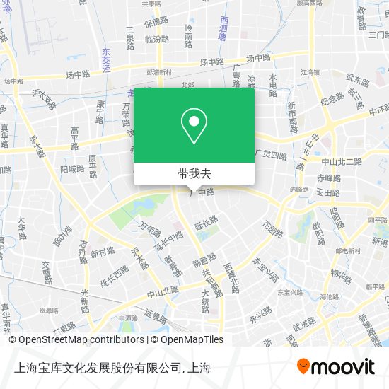 上海宝库文化发展股份有限公司地图