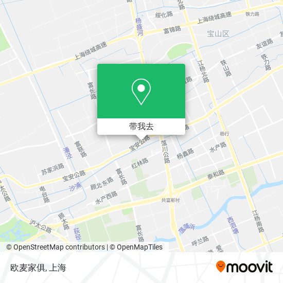欧麦家俱地图
