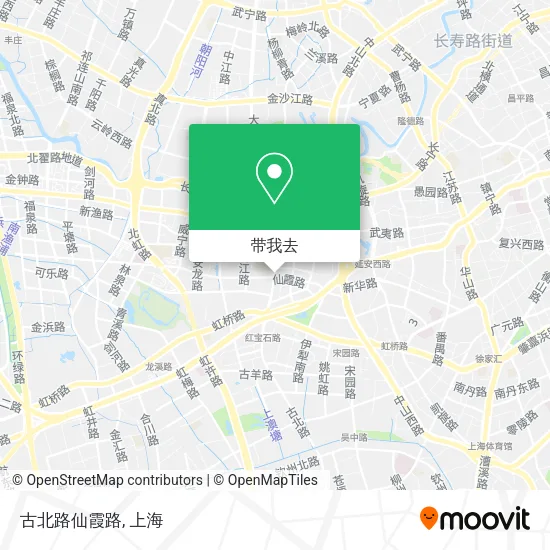 古北路仙霞路地图