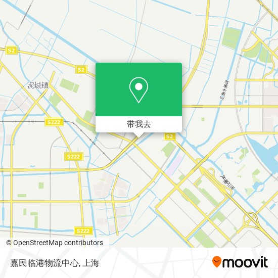 嘉民临港物流中心地图