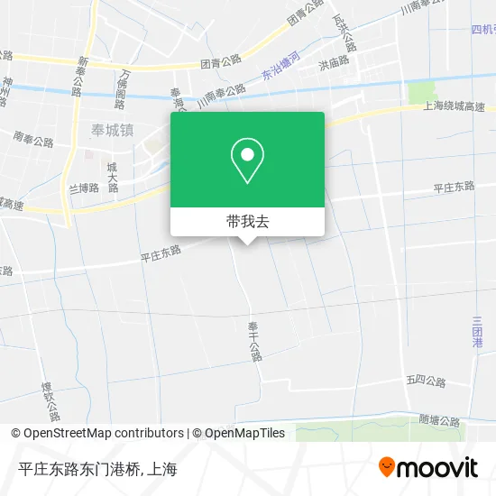 平庄东路东门港桥地图
