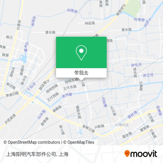 上海阳明汽车部件公司地图
