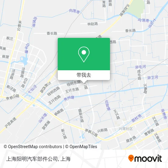 上海阳明汽车部件公司地图