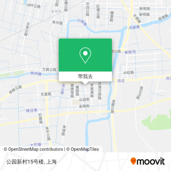 公园新村15号楼地图