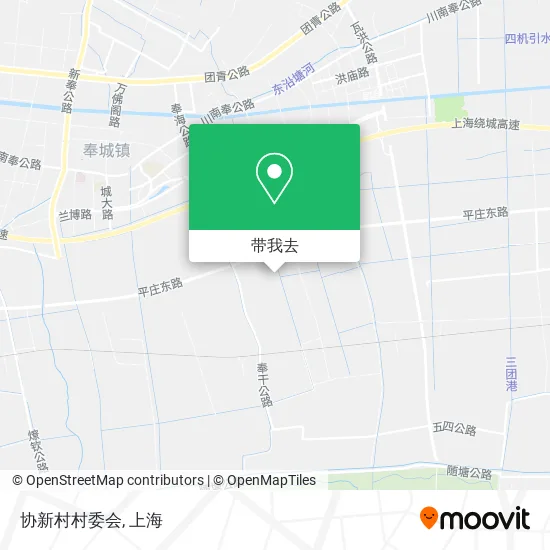 协新村村委会地图