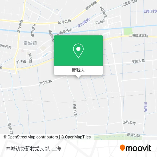 奉城镇协新村党支部地图