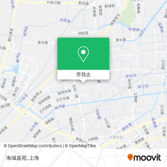 海城嘉苑地图