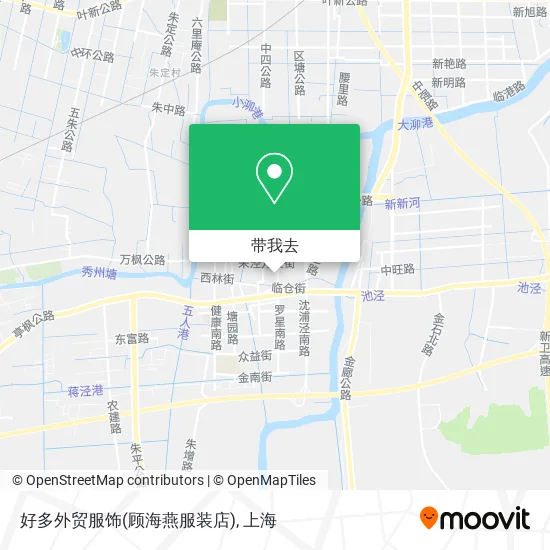 好多外贸服饰(顾海燕服装店)地图