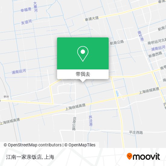 江南一家亲饭店地图
