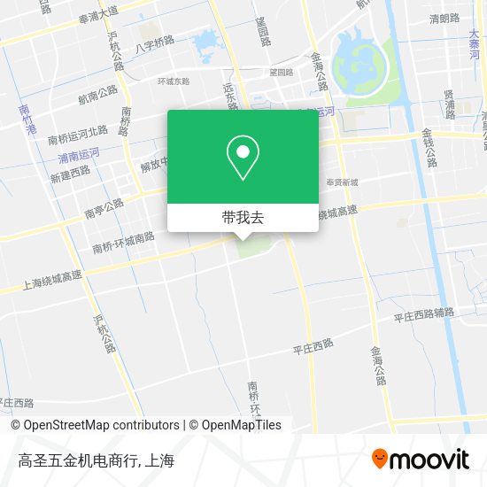 高圣五金机电商行地图