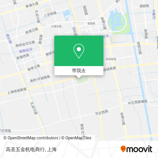 高圣五金机电商行地图