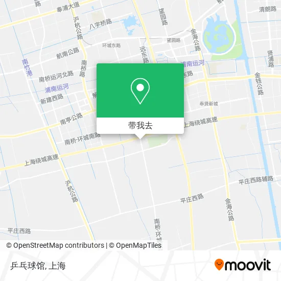 乒乓球馆地图