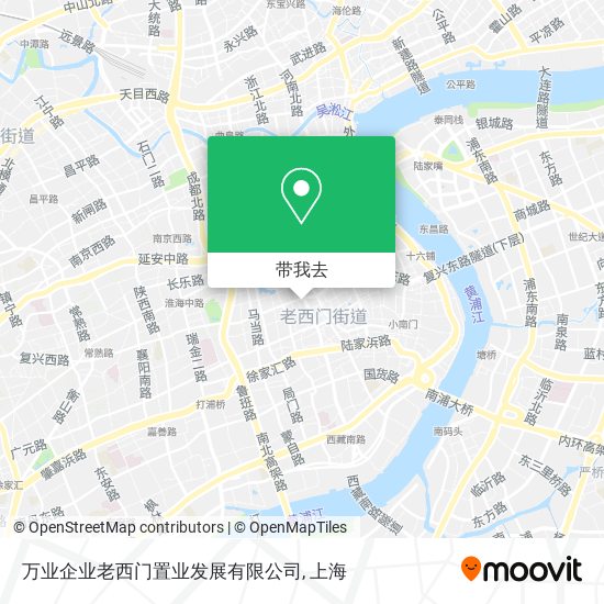 万业企业老西门置业发展有限公司地图