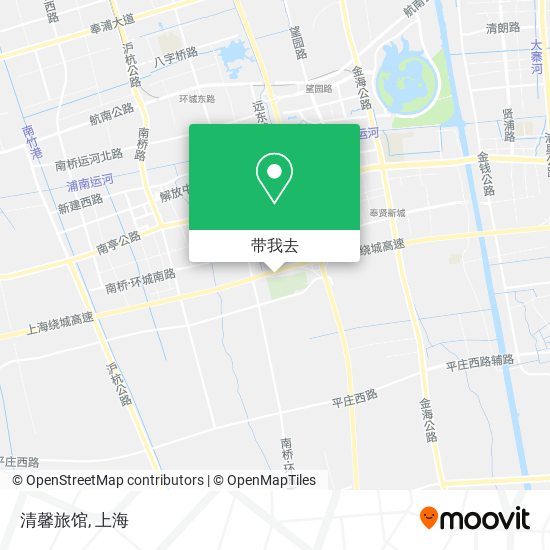 清馨旅馆地图