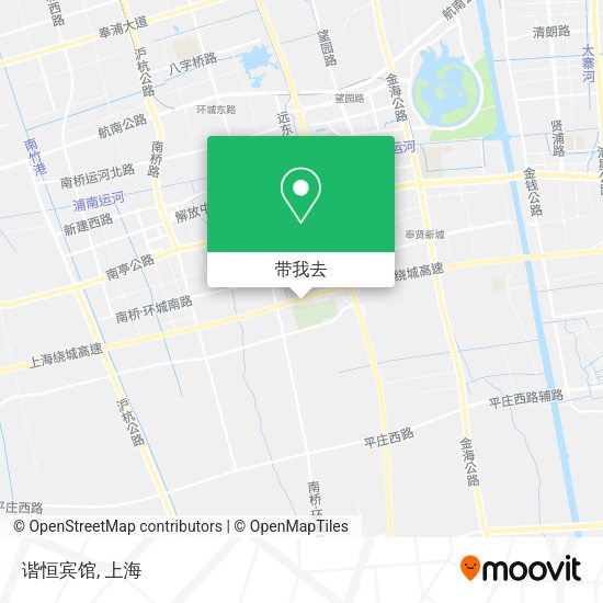 谐恒宾馆地图