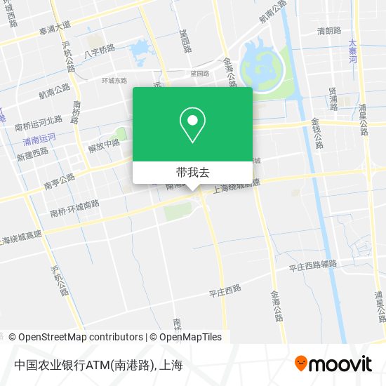 中国农业银行ATM(南港路)地图