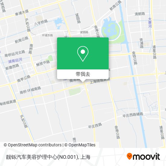靓铄汽车美容护理中心(NO.001)地图