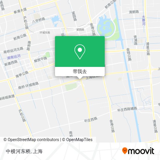 中横河东桥地图