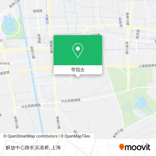 解放中心路长浜港桥地图