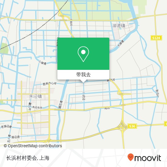 长浜村村委会地图