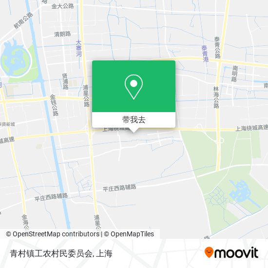 青村镇工农村民委员会地图