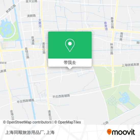 上海同顺旅游用品厂地图