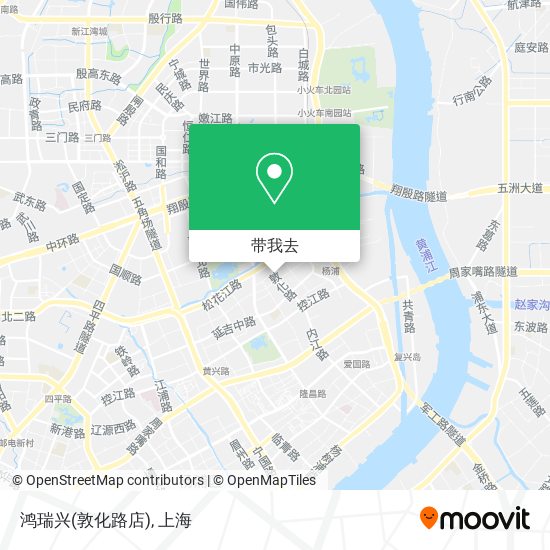 鸿瑞兴(敦化路店)地图