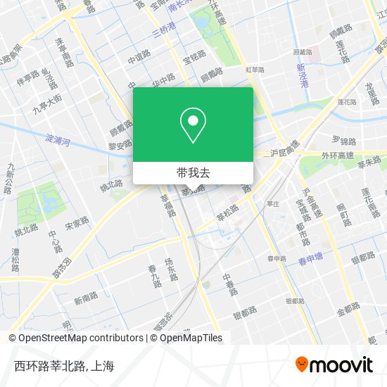 西环路莘北路地图