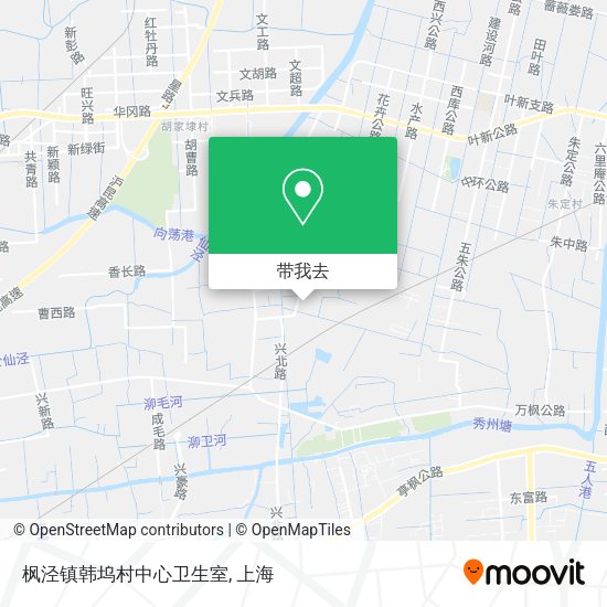 枫泾镇韩坞村中心卫生室地图