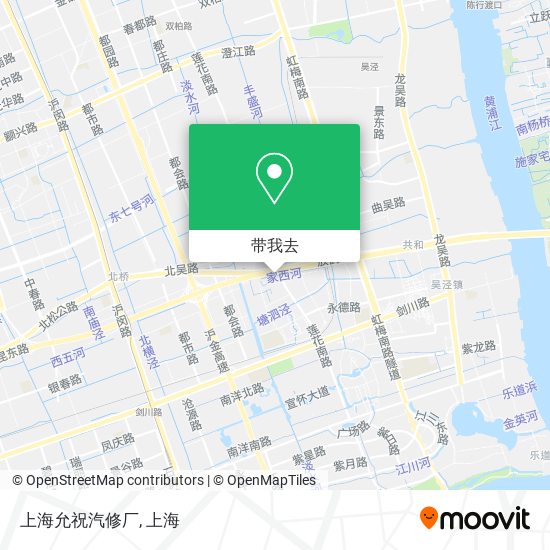 上海允祝汽修厂地图