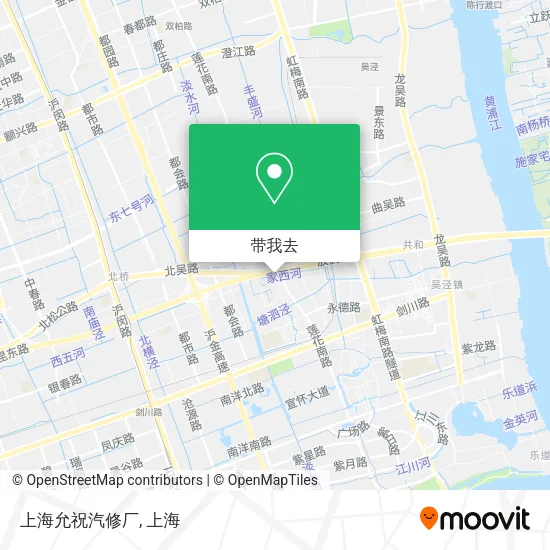 上海允祝汽修厂地图