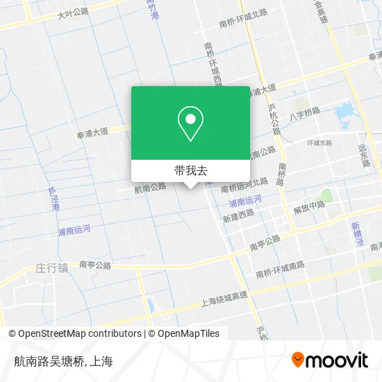航南路吴塘桥地图
