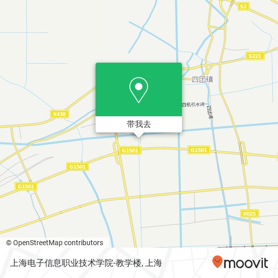 上海电子信息职业技术学院-教学楼地图