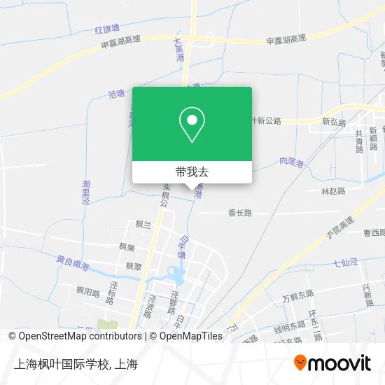 上海枫叶国际学校地图
