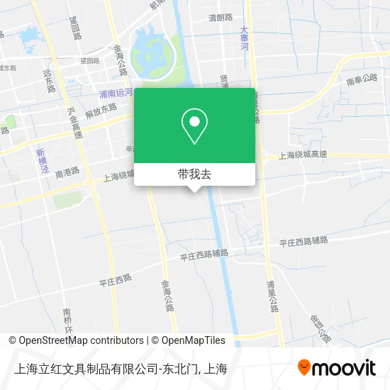 上海立红文具制品有限公司-东北门地图