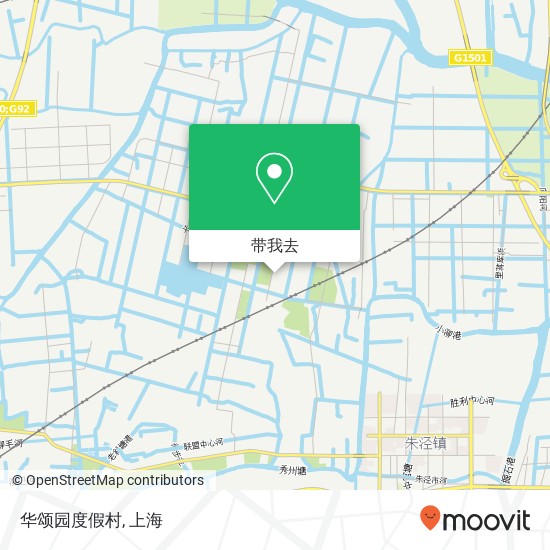 华颂园度假村地图