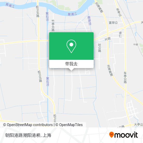 朝阳港路潮阳港桥地图