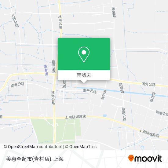 美惠全超市(青村店)地图