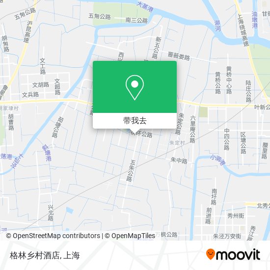 格林乡村酒店地图