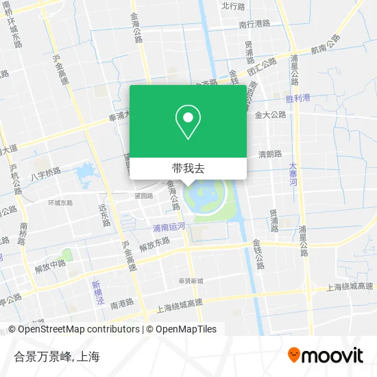 合景万景峰地图