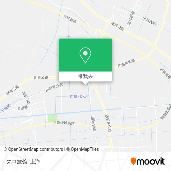 梵申旅馆地图