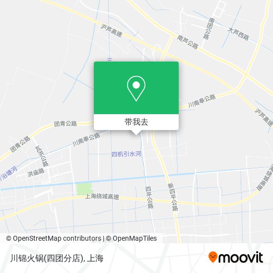 川锦火锅(四团分店)地图