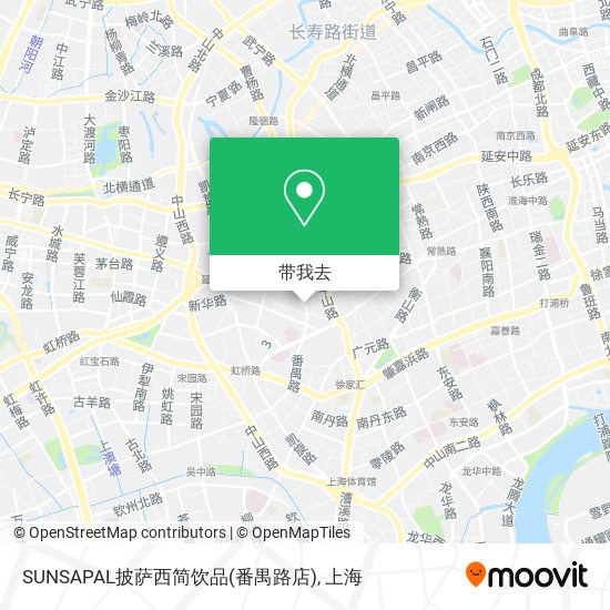 SUNSAPAL披萨西简饮品(番禺路店)地图