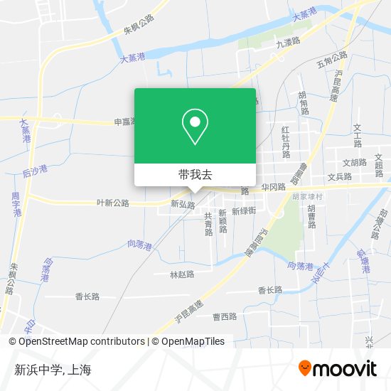 新浜中学地图