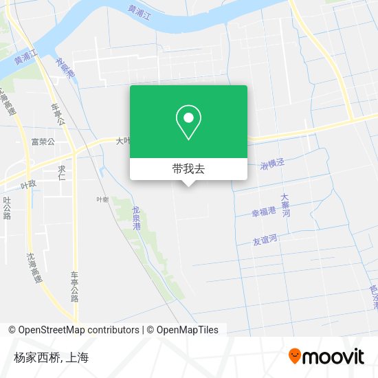 杨家西桥地图