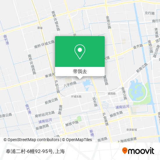 奉浦二村-6幢92-95号地图