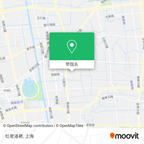 红星港桥地图